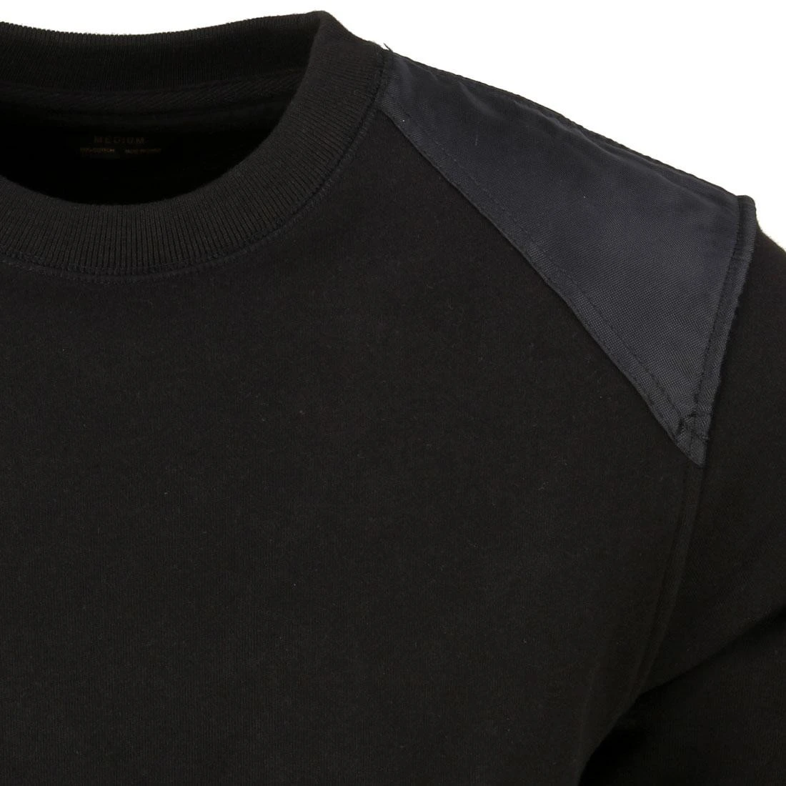 10 Deep Red Tail Crew Sweater (black) 7 10 Deep Red Tail Crew Sweater (black) - Image 5