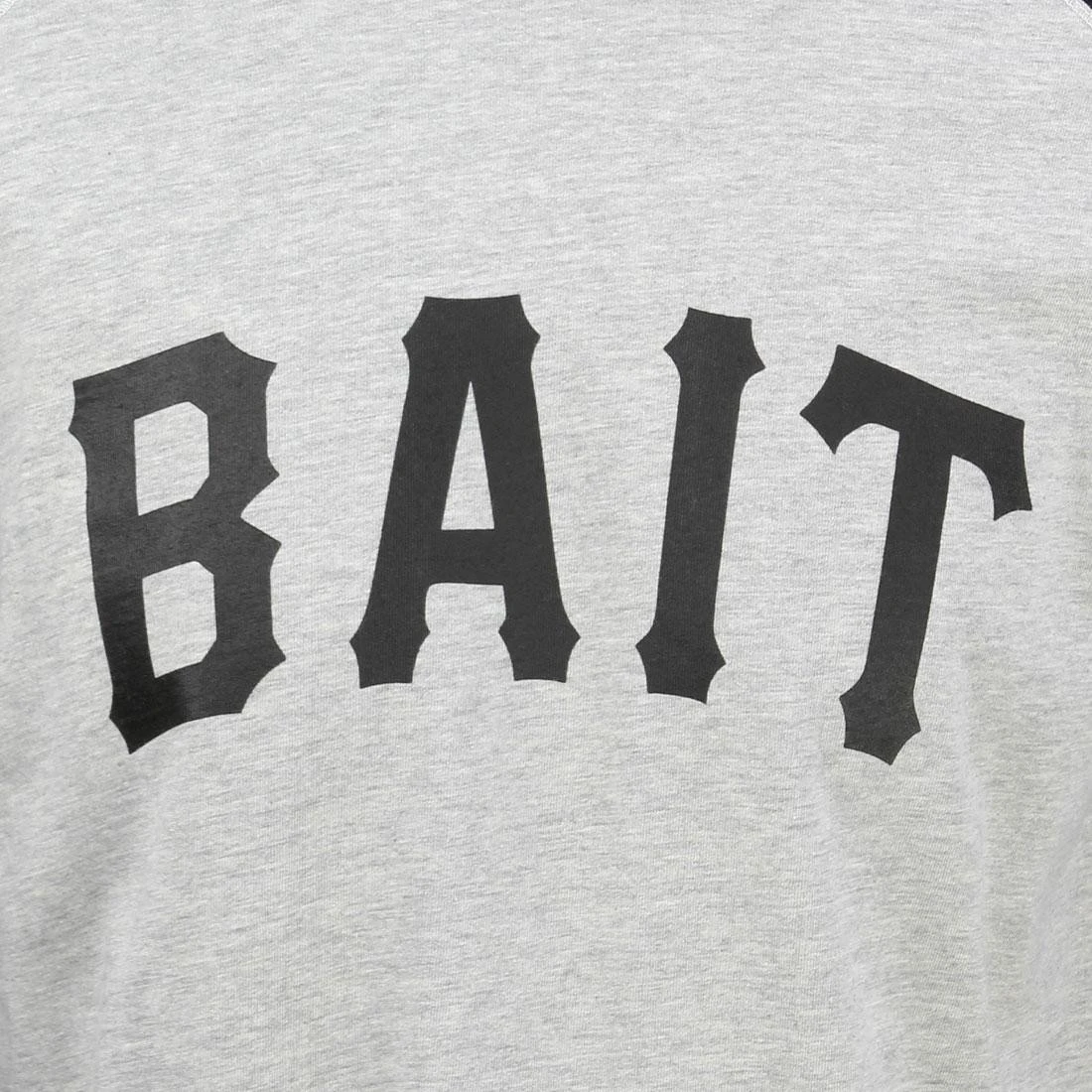 BAIT Men Core Raglan Tee (gray / Black) 6 BAIT Men Core Raglan Tee (gray / Black) - Image 4