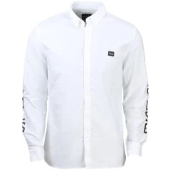 Tees Shop 35 Barney Cools Men OE Long Sleeve Shirt (white)