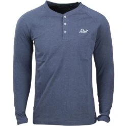 BAIT Men Core Henley Long Sleeve Tee (blue) -Tees Shop 09 14 15bait 016