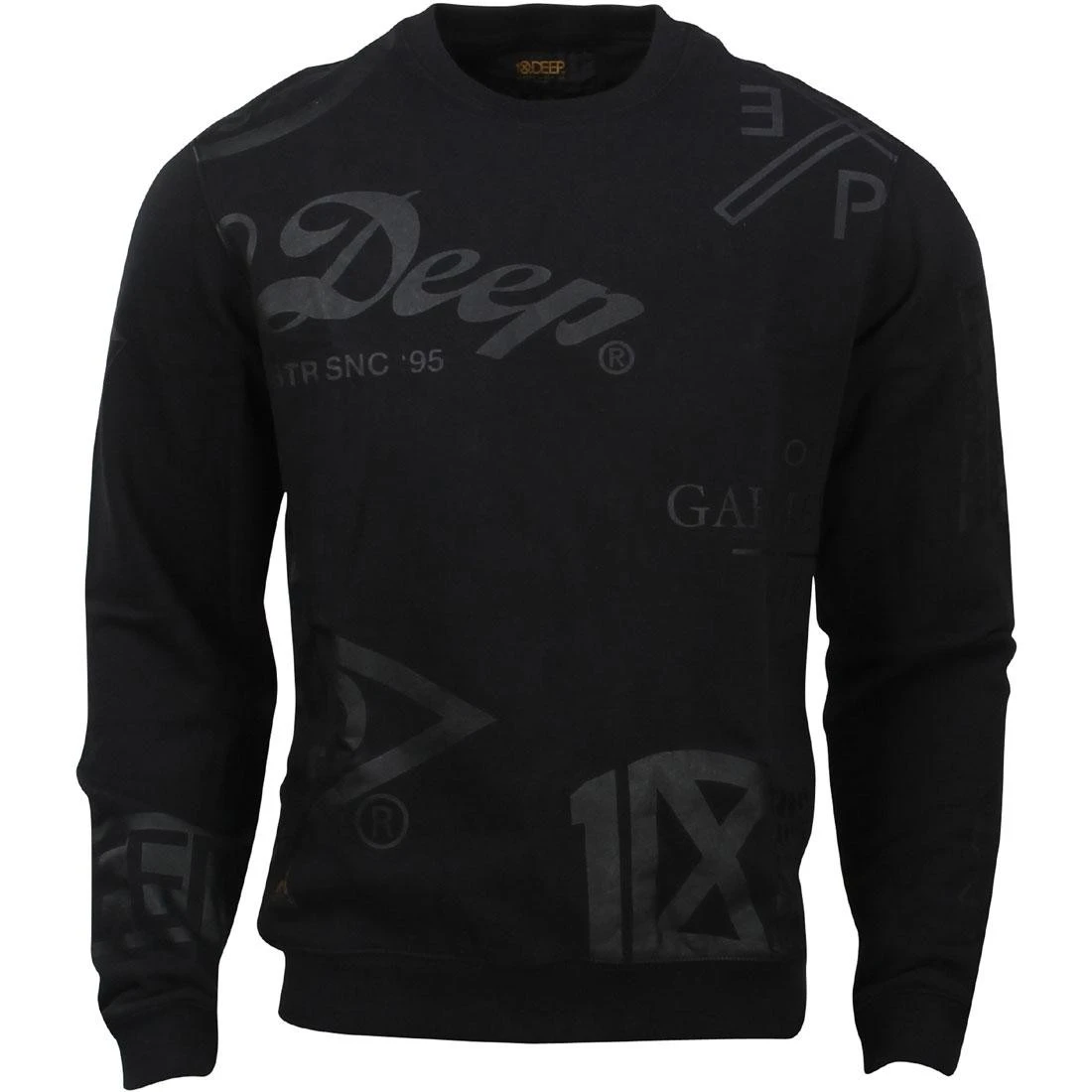 10 Deep Full Clip Crewneck (black) 3 10 Deep Full Clip Crewneck (black)