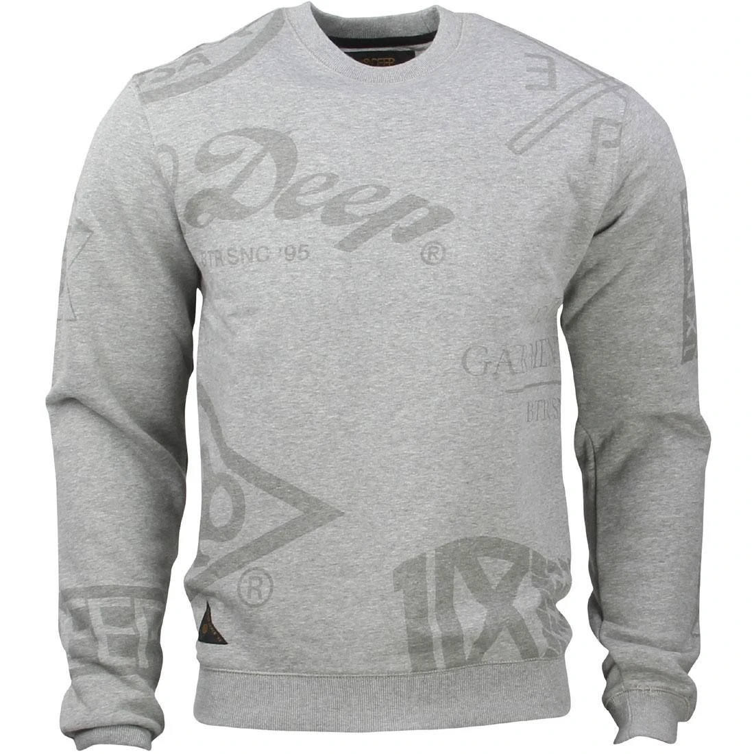 10 Deep Full Clip Crewneck (gray / Heather Gray) 3 10 Deep Full Clip Crewneck (gray / Heather Gray)