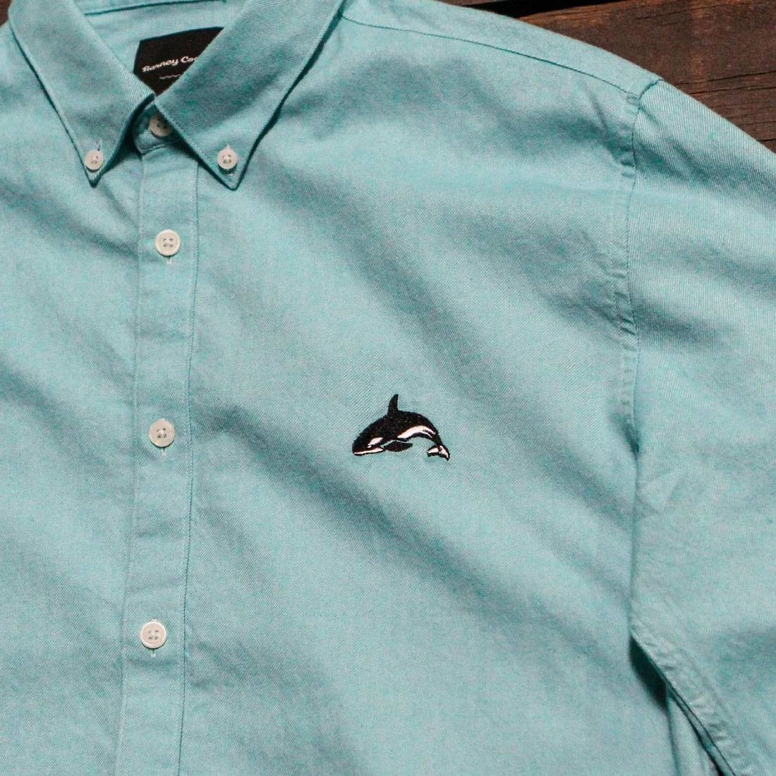 Barney Cools Men Excursion Long Sleeve Shirt (blue / Ocean) 5 Barney Cools Men Excursion Long Sleeve Shirt (blue / Ocean) - Image 3