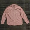 Stussy Men Classic Linen Long Sleeve Shirt (pink) 2 Stussy Men Classic Linen Long Sleeve Shirt (pink) -Tees Shop 20160624 img 7398