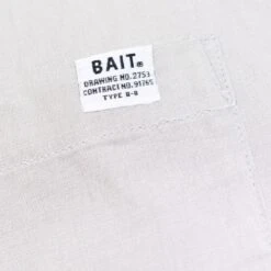 BAIT Men Mandarin Collar Button Up Shirt (khaki) -Tees Shop 20171220 v07a0184