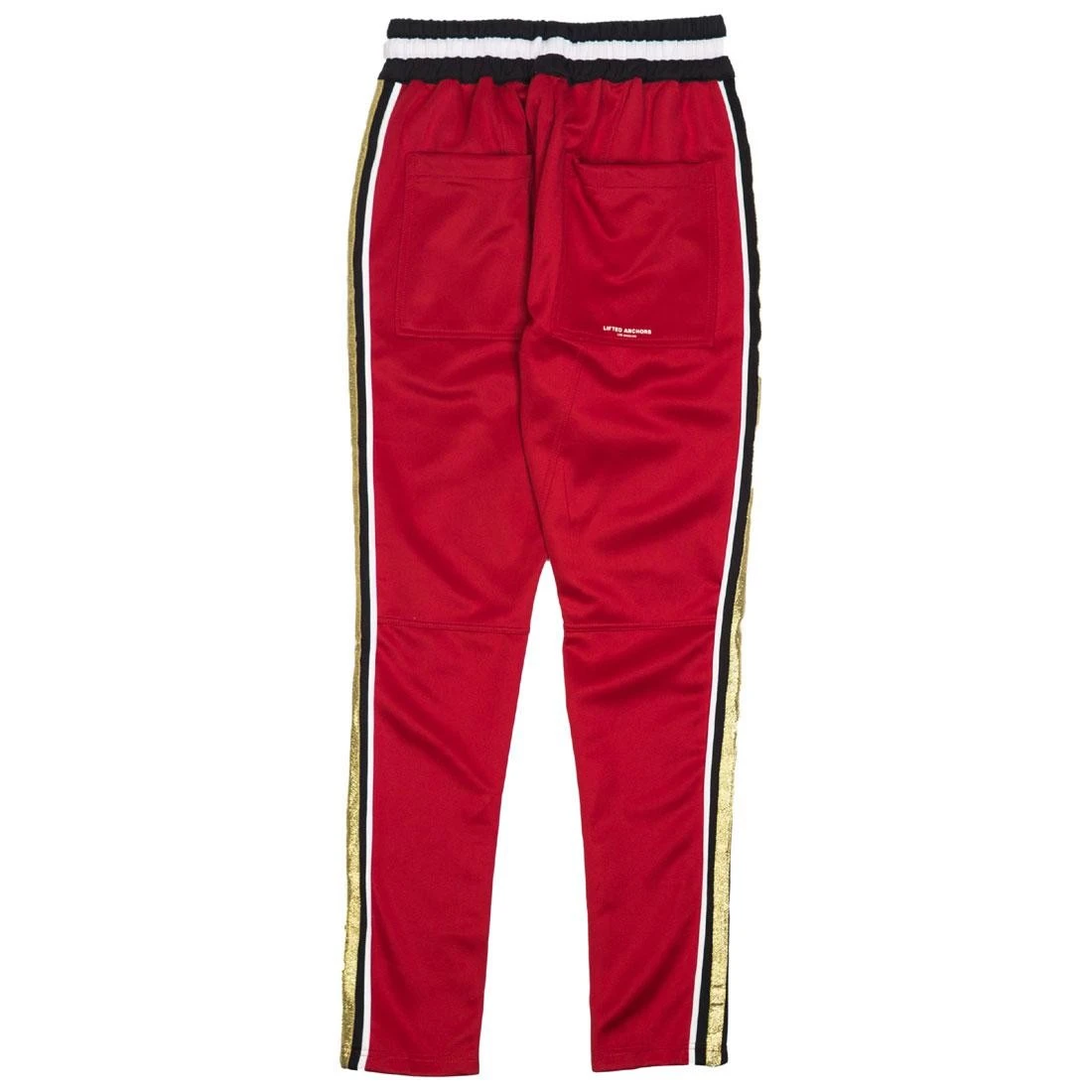 Lifted Anchors Men Jenner Track Pants - BAIT Exclusive (red / Gold) 4 Lifted Anchors Men Jenner Track Pants - BAIT Exclusive (red / Gold) - Image 2