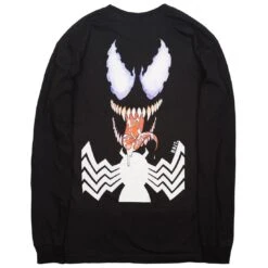 BAIT X Marvel Venom Men Logo Long Sleeve Tee (black) -Tees Shop 20180326 v07a9819 edit