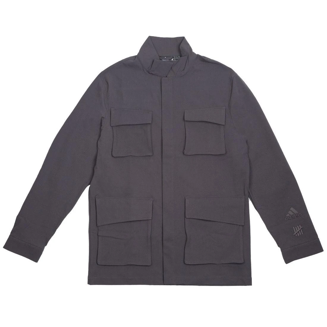 Adidas X Undefeated Men BDU Shirt (black / Utility Black / Antique Metallic Silver) 3 Adidas X Undefeated Men BDU Shirt (black / Utility Black / Antique Metallic Silver)