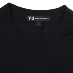 Adidas Y-3 Men Logo Long Sleeve Tee (black) -Tees Shop addy7293 3