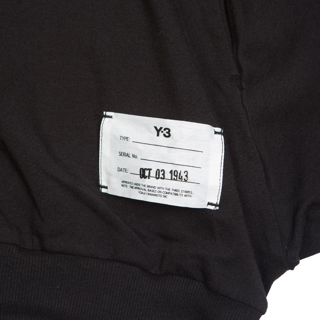 Adidas Y-3 Women Spandex Crew Sweater (black) 5 Adidas Y-3 Women Spandex Crew Sweater (black) - Image 3