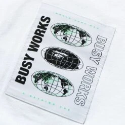 A Bathing Ape Men Universe Ape Loose Fit Long Sleeve Tee (white) -Tees Shop ap1g70111011wht 4