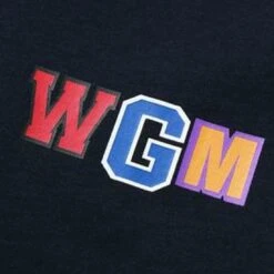 A Bathing Ape Men WGM Shark RLX Long Sleeve Tee (navy) -Tees Shop ap1g80111021nvy 2