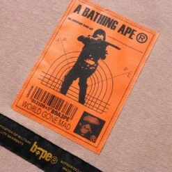 A Bathing Ape Men Sand Camo Multi Pocket Crewneck (beige) -Tees Shop ap1i30113007bei 2