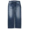 A Bathing Ape Men Ape Head Relaxed Fit Denim Pants (blue / Light Indigo) 1 A Bathing Ape Men Ape Head Relaxed Fit Denim Pants (blue / Light Indigo) -Tees Shop ap1i80150001lig 1