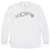 BAIT X Astro Boy Men Crater Glow In The Dark Long Sleeve Tee (white)