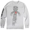 BAIT X Astro Boy Men Mechanical Long Sleeve Tee (gray) -Tees Shop baabmechteelsgr 1