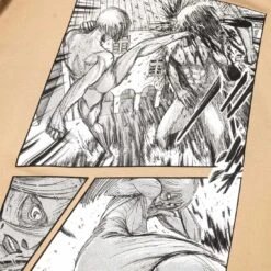 BAIT X Attack On Titan Men Female Titan Crewneck Sweater (sand / Cream) 9 BAIT X Attack On Titan Men Female Titan Crewneck Sweater (sand / Cream) -Tees Shop baaotfemcrcrm 4