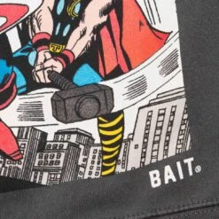 BAIT X Marvel Men Avengers Live Again Crewneck Sweater (black / Pigment Dyed) 7 BAIT X Marvel Men Avengers Live Again Crewneck Sweater (black / Pigment Dyed) -Tees Shop baavenlivagcbk 2