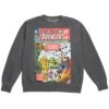 BAIT X Marvel Men Avengers - Earth's Mightiest Heroes Crewneck Sweater (black / Pigment Dyed) 1 BAIT X Marvel Men Avengers - Earth's Mightiest Heroes Crewneck Sweater (black / Pigment Dyed) -Tees Shop baavenmighcblk 1