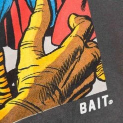 BAIT X Marvel Men Avengers - Earth's Mightiest Heroes Crewneck Sweater (black / Pigment Dyed) 7 BAIT X Marvel Men Avengers - Earth's Mightiest Heroes Crewneck Sweater (black / Pigment Dyed) -Tees Shop baavenmighcblk 2