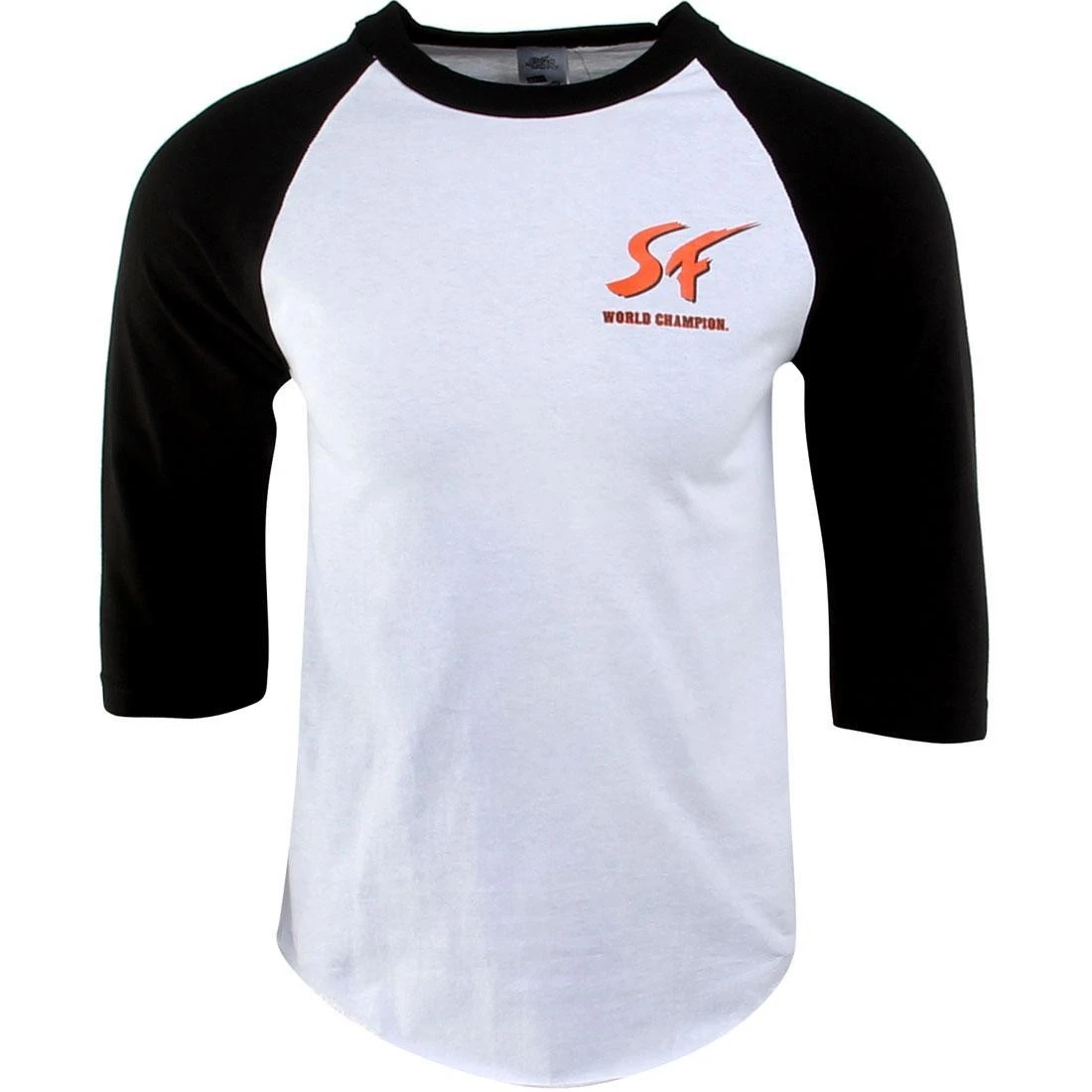 BAIT X Street Fighter Ryu Championship 2014 Raglan Tee (white / Black) 4 BAIT X Street Fighter Ryu Championship 2014 Raglan Tee (white / Black) - Image 2