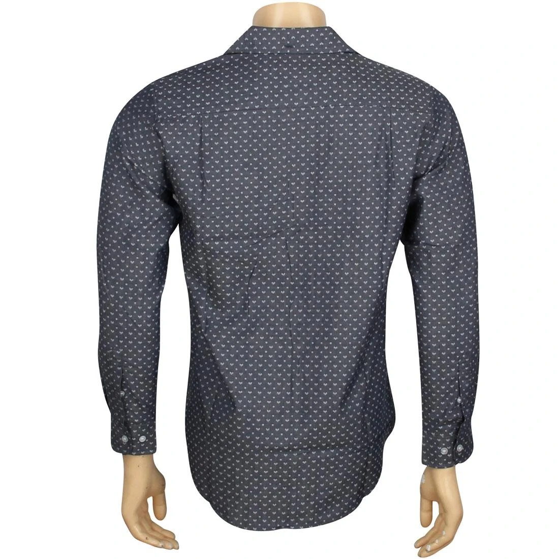 BAIT Basics Long Sleeve Shirt (blue / Light Blue) 4 BAIT Basics Long Sleeve Shirt (blue / Light Blue) - Image 2