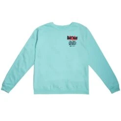 BAIT X Batman Men Ice Crimes Crewneck Sweater (blue / Mint)