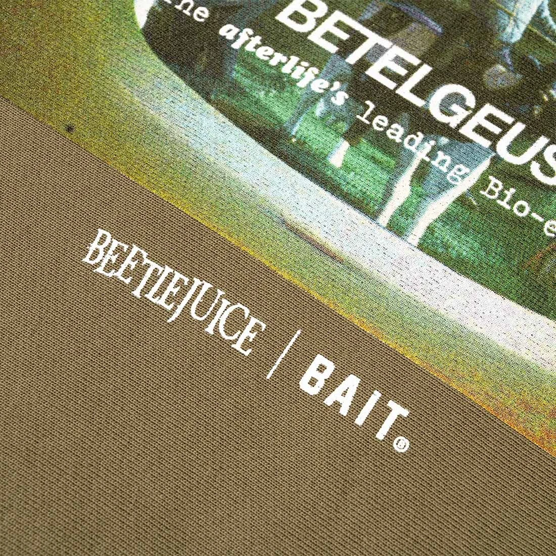 BAIT X Beetlejuice Men Commercial Crewnecek Sweater (green / Olive) 4 BAIT X Beetlejuice Men Commercial Crewnecek Sweater (green / Olive) - Image 2
