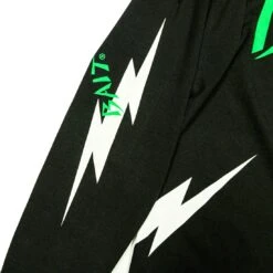 BAIT Men Bolt Long Sleeve Tee (black / Green) 13 BAIT Men Bolt Long Sleeve Tee (black / Green) -Tees Shop baboltlsteebkgr 5
