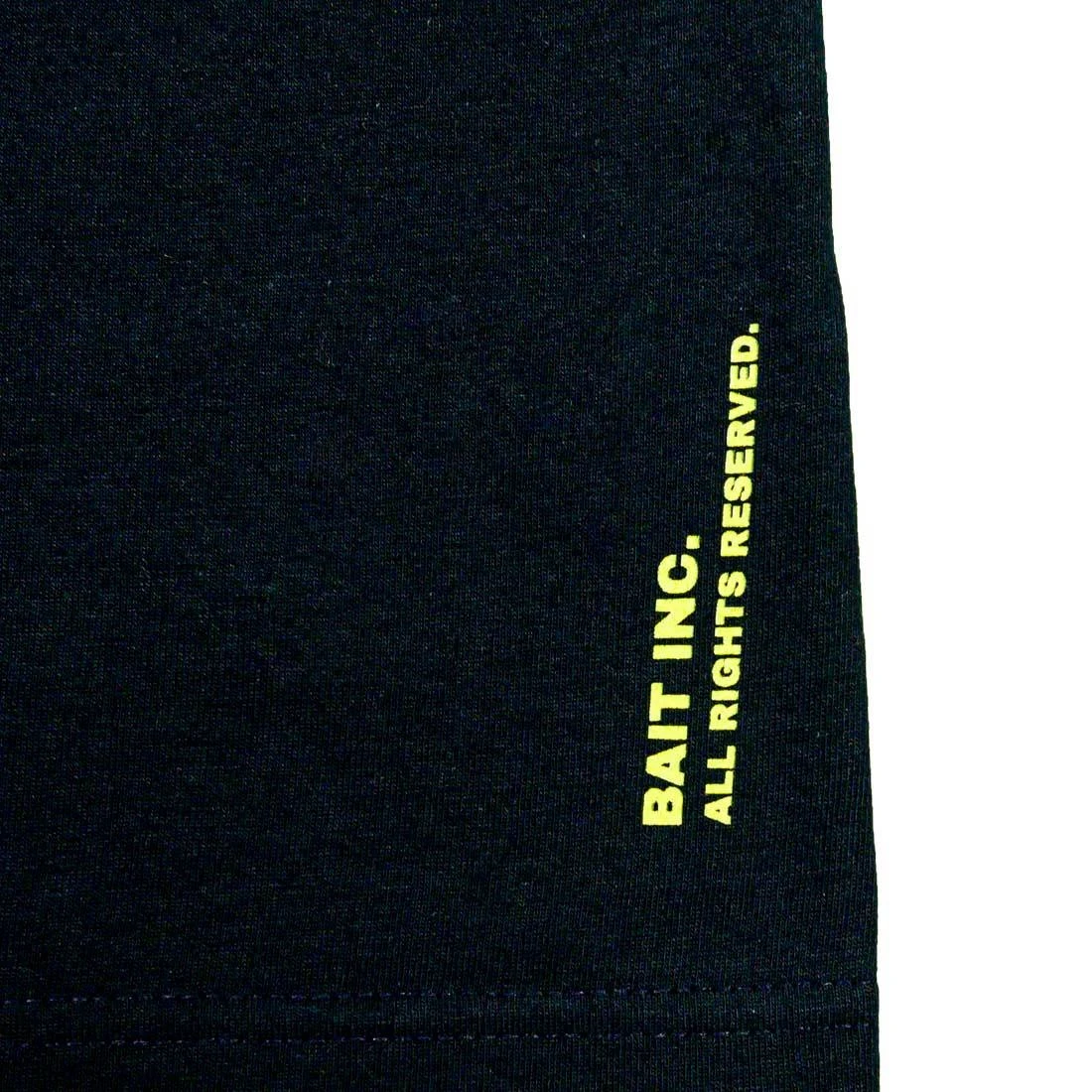 BAIT Men Bolt Long Sleeve Tee (navy / Yellow) 6 BAIT Men Bolt Long Sleeve Tee (navy / Yellow) - Image 4