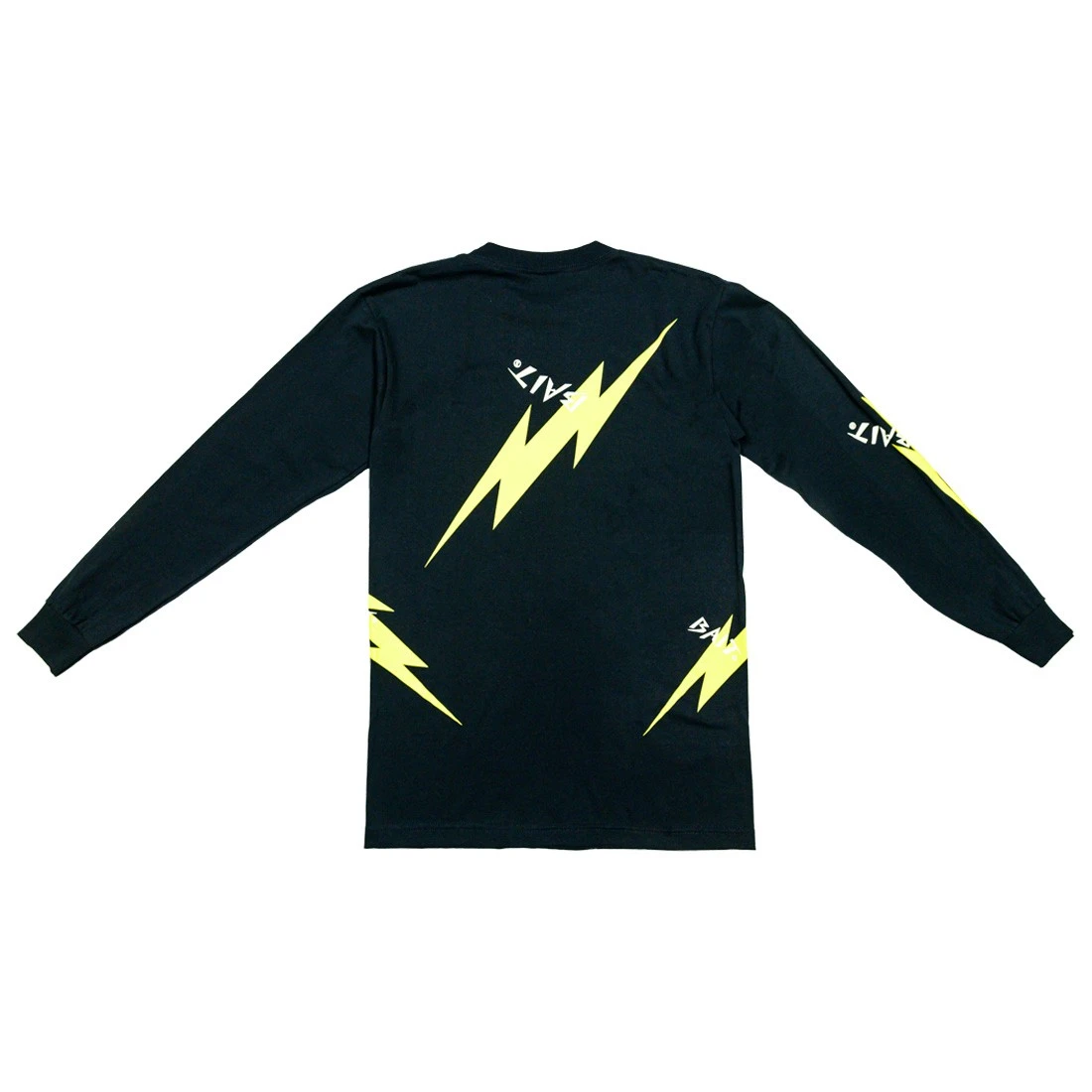 BAIT Men Bolt Long Sleeve Tee (navy / Yellow) 10 BAIT Men Bolt Long Sleeve Tee (navy / Yellow) - Image 8