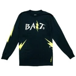 BAIT Men Bolt Long Sleeve Tee (navy / Yellow)