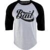 BAIT Script Logo Raglan Tee (gray / Heather Gray / Black / Black) 2 BAIT Script Logo Raglan Tee (gray / Heather Gray / Black / Black) -Tees Shop babrscriptv1gbb thum1 48597