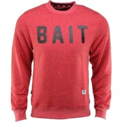 BAIT Invisible Pockets Fitted Crewneck (red) 10 BAIT Invisible Pockets Fitted Crewneck (red) -Tees Shop babt140213 002red thum1 46081