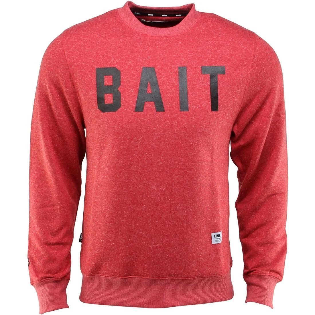 BAIT Invisible Pockets Fitted Crewneck (red) 5 BAIT Invisible Pockets Fitted Crewneck (red) - Image 3