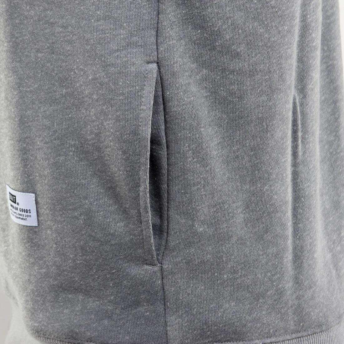 BAIT B Letter Invisible Pockets Fitted Crewneck (gray) 8 BAIT B Letter Invisible Pockets Fitted Crewneck (gray) - Image 6