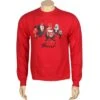 BAIT X SpongeBob Mr Krabs Crewneck (red) 1 BAIT X SpongeBob Mr Krabs Crewneck (red) -Tees Shop bacrmrkrbsv1red thum1 43472
