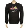 BAIT X SpongeBob SpongeBob SquarePants Crewneck (charcoal / Heather) -Tees Shop bacrspngev2che thum1 43464