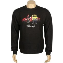 BAIT X SpongeBob SpongeBob SquarePants Crewneck (charcoal / Heather)