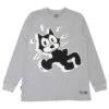 BAIT X Felix The Cat Men Sweatin Long Sleeve Tee (gray)