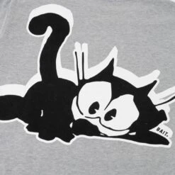 BAIT X Felix The Cat Men Sweatin Long Sleeve Tee (gray) 11 BAIT X Felix The Cat Men Sweatin Long Sleeve Tee (gray) -Tees Shop bafelixsweatlgr 5