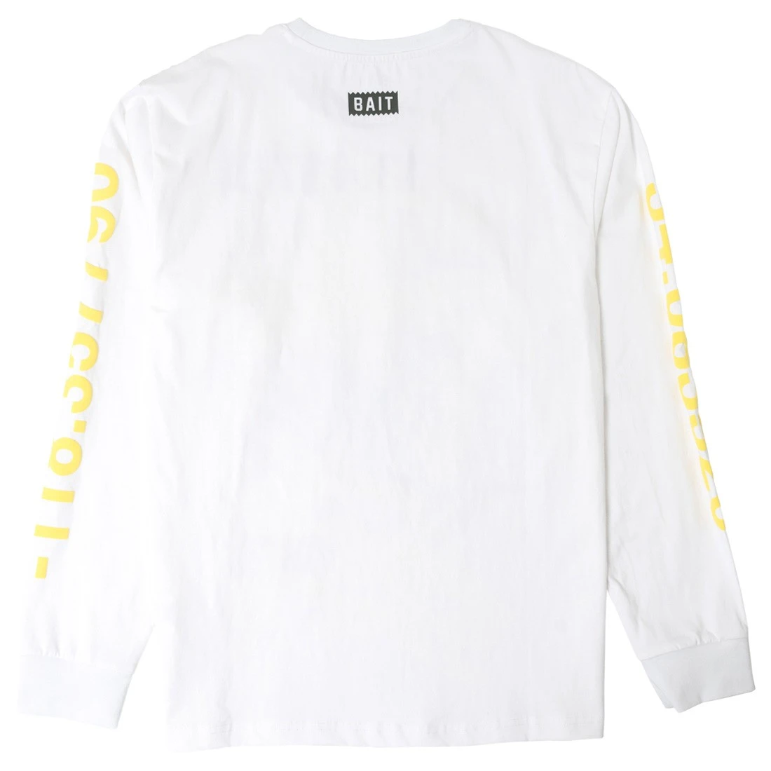 BAIT Men Fishing Coordinates Long Sleeve Tee (white) 8 BAIT Men Fishing Coordinates Long Sleeve Tee (white) - Image 6
