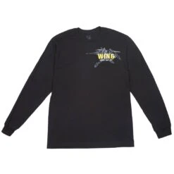 BAIT X Gundam Universe Men Wing Gundam Long Sleeve Tee (black)