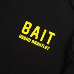 BAIT X Hebru Brantley Men Fly Boy Long Sleeve Tee (black) -Tees Shop bahebruccfblstb 2