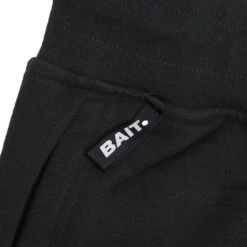 BAIT Men Premium Core Sweat Trousers (black / Jetset) -Tees Shop baindytrsrblk 3