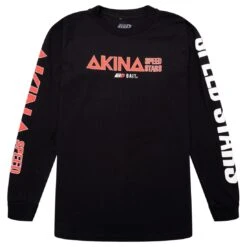BAIT X Initial D Men Akina Speed Stars Long Sleeve Tee (black)