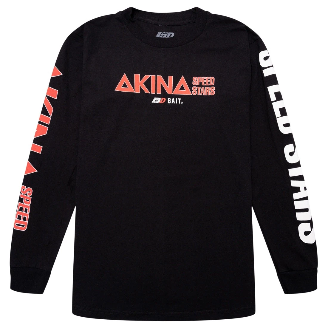 BAIT X Initial D Men Akina Speed Stars Long Sleeve Tee (black) 3 BAIT X Initial D Men Akina Speed Stars Long Sleeve Tee (black)