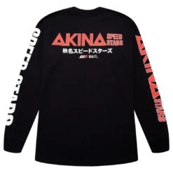 BAIT X Initial D Men Akina Speed Stars Long Sleeve Tee (black) 9 BAIT X Initial D Men Akina Speed Stars Long Sleeve Tee (black) -Tees Shop bainidakinalsbk 3