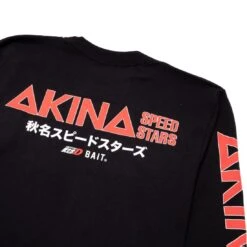 BAIT X Initial D Men Akina Speed Stars Long Sleeve Tee (black) 10 BAIT X Initial D Men Akina Speed Stars Long Sleeve Tee (black) -Tees Shop bainidakinalsbk 4