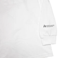 BAIT X Jurassic Park Men Damage Control Tee Long Sleeve (white) -Tees Shop bajpdmglsteewh 3